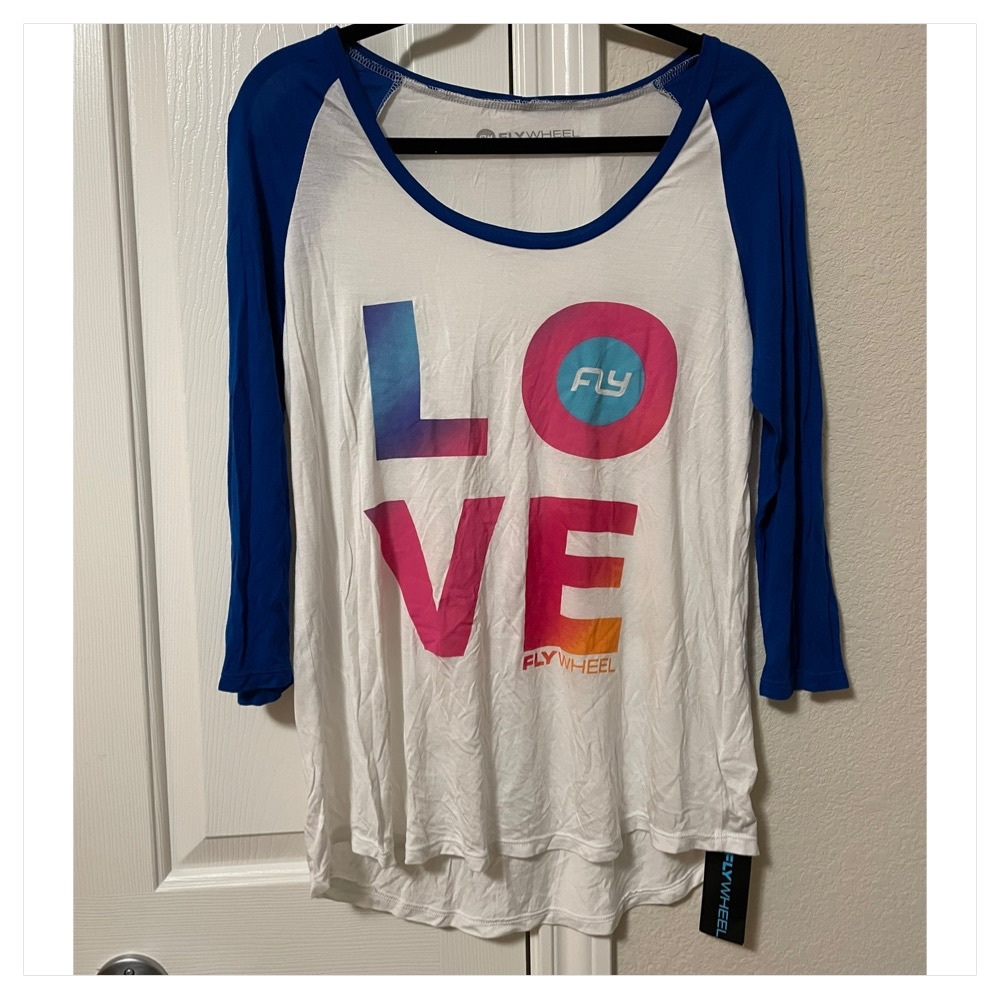 NWT Flywheel The Frankie Baseball Raglan